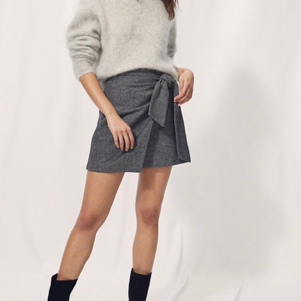 Wilfred New Wrap Front Skirt